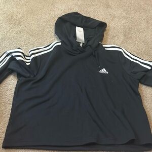 Brand new adidas hooded pullover